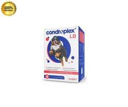 Condroplex Lb Suplemento Alimentar para Cães Cão Grandes 60 Comp 120g - Avert