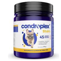 Condroplex Sticks Suplemento Alimentar Avert Para Cães 45 unidades
