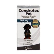 Condrotec Pet 500 mg - 60 comprimidos - Syntec