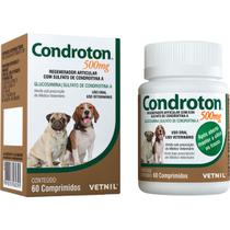 Condroton 60 Comprimidos Vetnil - 500 mg Condroton 60 Comprimidos Vetnil - 500 mg