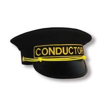 Conductor Cap Beistle Black para adolescentes e adultos