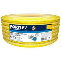 Conduíte Amarelo 3/4 25mm 50 Metros Fortlev