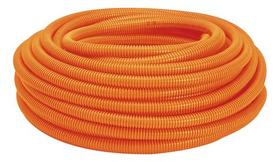 Conduite corrugado 1 laranja rolo ueba