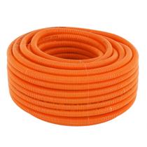 Conduite corrugado 3/4" reforçado laranja rolo 50mt