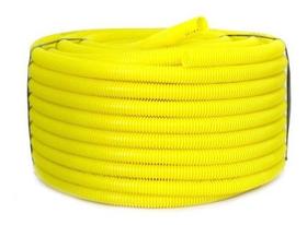 Conduíte Corrugado 3/4 - Rolo Com 50mts Amarelo Conduíte Corrugado 3/4 - Rolo Com 50mts Amarelo