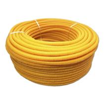 Conduite Corrugado Amarelo Dinoplast 1 Polegada 50m