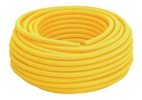 Conduite Corrugado De 5/8 Amarelo 50 Metros -