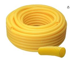 Conduite Corrugado Krona Amarelo Polegadas 50M tres quarto Conduite Corrugado Krona Amarelo Polegadas 50M tres quarto