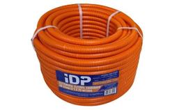 Conduíte Corrugado Laranja 1 Polegada Rolo 25 Metros Alta Resistência para Instalações Elétricas