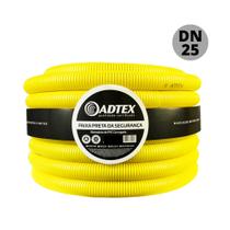 conduite de pvc amarelo ref. 3/4 eletroduto com 50 metros dn 25