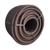 Conduíte Eletr. Corrugado Marrom 3/4 X 50M - Anti-Chama Pvc