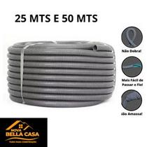 Conduite Eletroduto Cinza 25mm 25mts