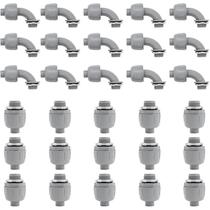 Conduíte flexível de PVC com conector estanque líquido de 1/2 polegada 30P