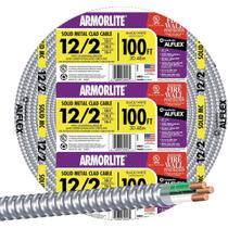 Conduíte flexível Southwire revestido de metal de alumínio 12/2 100 pés
