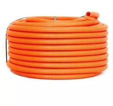 Conduite Mangueira Corrugada 3/4 Super Laje 50 Metros Laranja