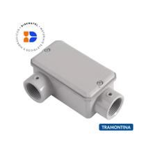 Condulete 1./2" tipo lr com rosca tramontina