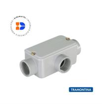 Condulete 2" tipo t com rosca tramontina Condulete 2" tipo t com rosca tramontina