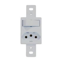 Condulete Dunas 1 Interruptor e 1 Tomada 20A Branco Romazi