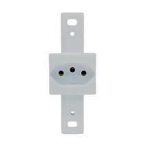 Condulete Dunas 1 Tomada 2P+T 10A Branco Romazi Condulete Dunas 1 Tomada 2P+T 10A Branco Romazi