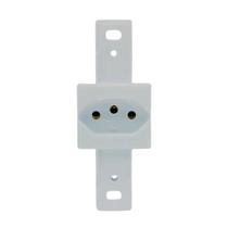 Condulete Dunas 1 Tomada 2P+T 20A Branco Romazi Condulete Dunas 1 Tomada 2P+T 20A Branco Romazi