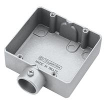 Condulete duplo 3/4" tipo "ED" - sem tampa / sem rosca / com pintura eletrostatica a po Condulete duplo 3/4" tipo "ED" - sem tampa / sem rosca / com pintura eletrostatica a po