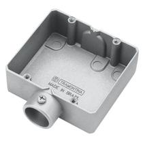 Condulete Duplo Tipo ""ED"" sem Tampa e sem Rosca de 3/4"" Polegadas - 56111042 - TRAMONTINA