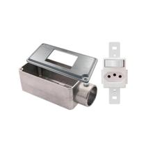 Condulete E+ Tampa 3 Mod Wetzel+ Mod Interruptor com Tomada