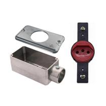 Condulete E+Tampa Cond. 1 Mod Wetzel+1 Mod Tomada Transmóbil