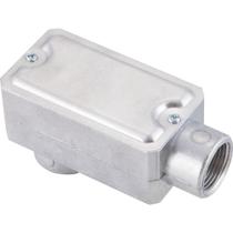 Condulete fixo 1/2" tipo "LB" - com tampa / rosca BSP / sem pintura Condulete fixo 1/2" tipo "LB" - com tampa / rosca BSP / sem pintura