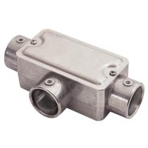 Condulete Fixo 1/2" Tipo T Tramontina com Tampa e sem Rosca