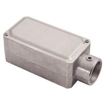 Condulete fixo 1" tipo "E" Tramontina com tampa / com rosca / sem pintura