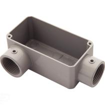 Condulete Fixo 1" Tipo "lr" - Sem Tampa / Rosca Bsp / Com Pintura Eletrostática A Pó Tramontina Condulete Fixo 1" Tipo "lr" - Sem Tampa / Rosca Bsp / Com Pintura Eletrostática A Pó Tramontina