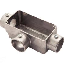 Condulete fixo 1" tipo "T" - sem tampa / sem rosca / sem pintura