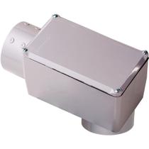 Condulete Fixo 2.1/2 polegada Tipo LB Tramontina com Rosca NPT e Tampa com Pintura Eletrostática a P