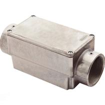 Condulete fixo 2" tipo "c" - com tampa / rosca BSP / sem pintura Condulete fixo 2" tipo "c" - com tampa / rosca BSP / sem pintura