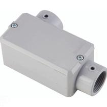 Condulete Fixo Tipo "ll" 1.1/2" Tramontina - Com Tampa - Sem Rosca - Com Pintura Tramontina