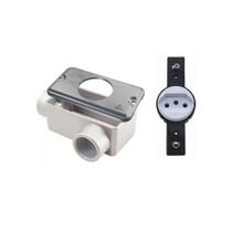 Condulete LL Wetzel + Tampa Redonda + Mod Tomada Redonda 10A