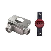 Condulete LR+Tampa Cond Mod Redondo Wetzel+Tomada Transmóbil