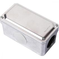 Condulete múltiplo 1" tipo "X" com tampa