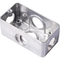 Condulete multiplo 3/4" tipo "X"
