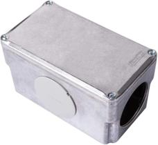 Condulete Múltiplo de Alumínio X 2" c/Tampa - Tramontina Condulete Múltiplo de Alumínio X 2" c/Tampa - Tramontina