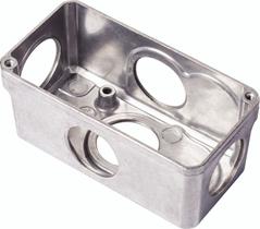 Condulete Múltiplo Tipo X 1" Sem Tampa Tramontina em Alumínio Condulete Múltiplo Tipo X 1" Sem Tampa Tramontina em Alumínio