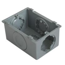 Condulete Multiplo Tipo X PVC Plastibox Cinza TRAMONTINA Condulete Multiplo Tipo X PVC Plastibox Cinza TRAMONTINA