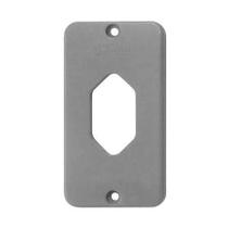 Condulete-placa tomada abnt-cinza