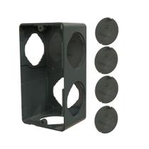 Condulete Pvc Cinza Múltiplo 1 Lpc6 - 20 Corpo Pvc Cinza Wetzel