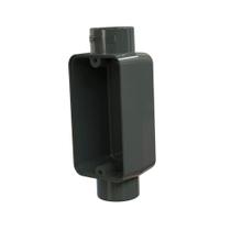 Condulete Pvc Cinza Sem Rosca C 1/2 Sem Tampa C - I - Sr 10 Wetzel Condulete Pvc Cinza Sem Rosca C 1/2 Sem Tampa C - I - Sr 10 Wetzel