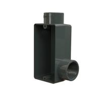 Condulete Pvc Cinza Sem Rosca Lr 1 Sem Tampa Lrcsr - 20 Wetzel