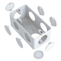 Condulete Pvc Múltiplo 1" Branco Inpol Condulete Pvc Múltiplo 1" Branco Inpol