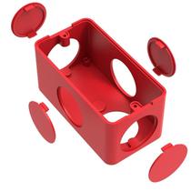 Condulete Pvc Vermelho 1/2" - 3/4" 05 Entradas Inpol