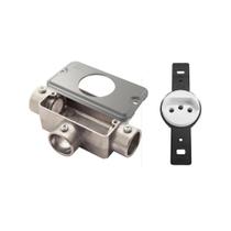 Condulete T+Tampa 1 Mod Losangular Wetzel+Tomada Transmóbil